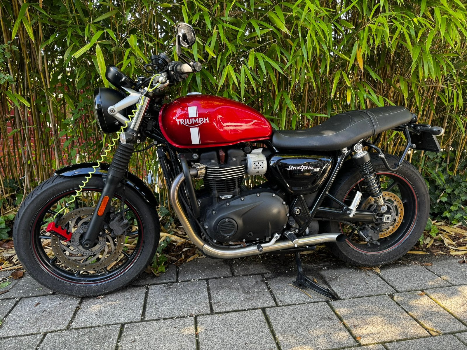Triumph Street Twin 900 - 2017 - 36400km, 2 cilinders, ABS, Motorrijbewijs A, Gebruikt