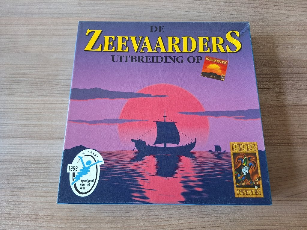 Kolonisten van Catan Uitbreiding Zeevaarders Hout, Drie of vier spelers, Ophalen of Verzenden, Zo goed als nieuw