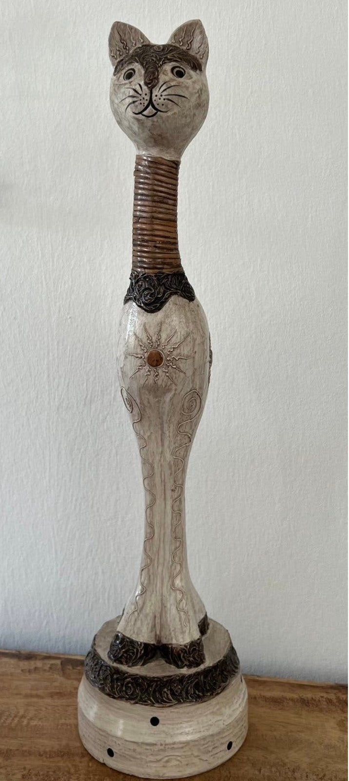 Beeldje kunst poes, Ophalen of Verzenden, Zo goed als nieuw, Dier