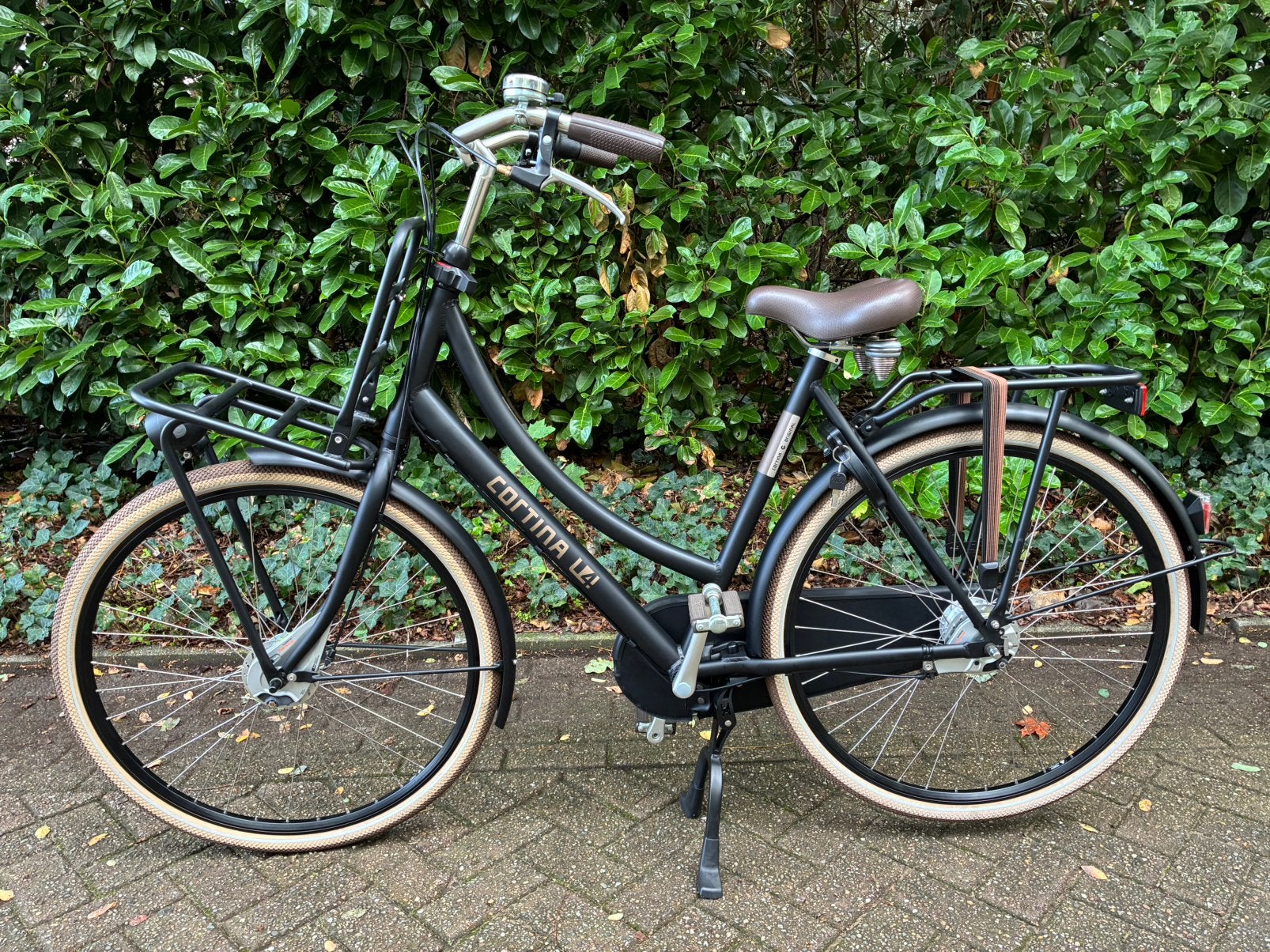 Cortina U4 D57 mat zwart 7 versnellingen als nieuw, Overige merken, Versnellingen, Zo goed als nieuw, 56 cm of meer