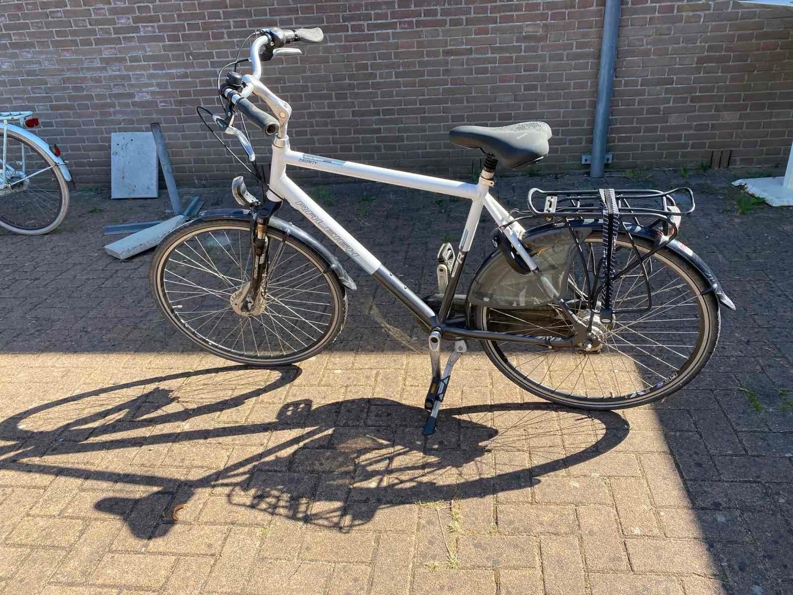Raleigh Priority herenfiets, Fietsen en Brommers, 57 tot 61 cm, Ophalen, Gebruikt, Overige merken