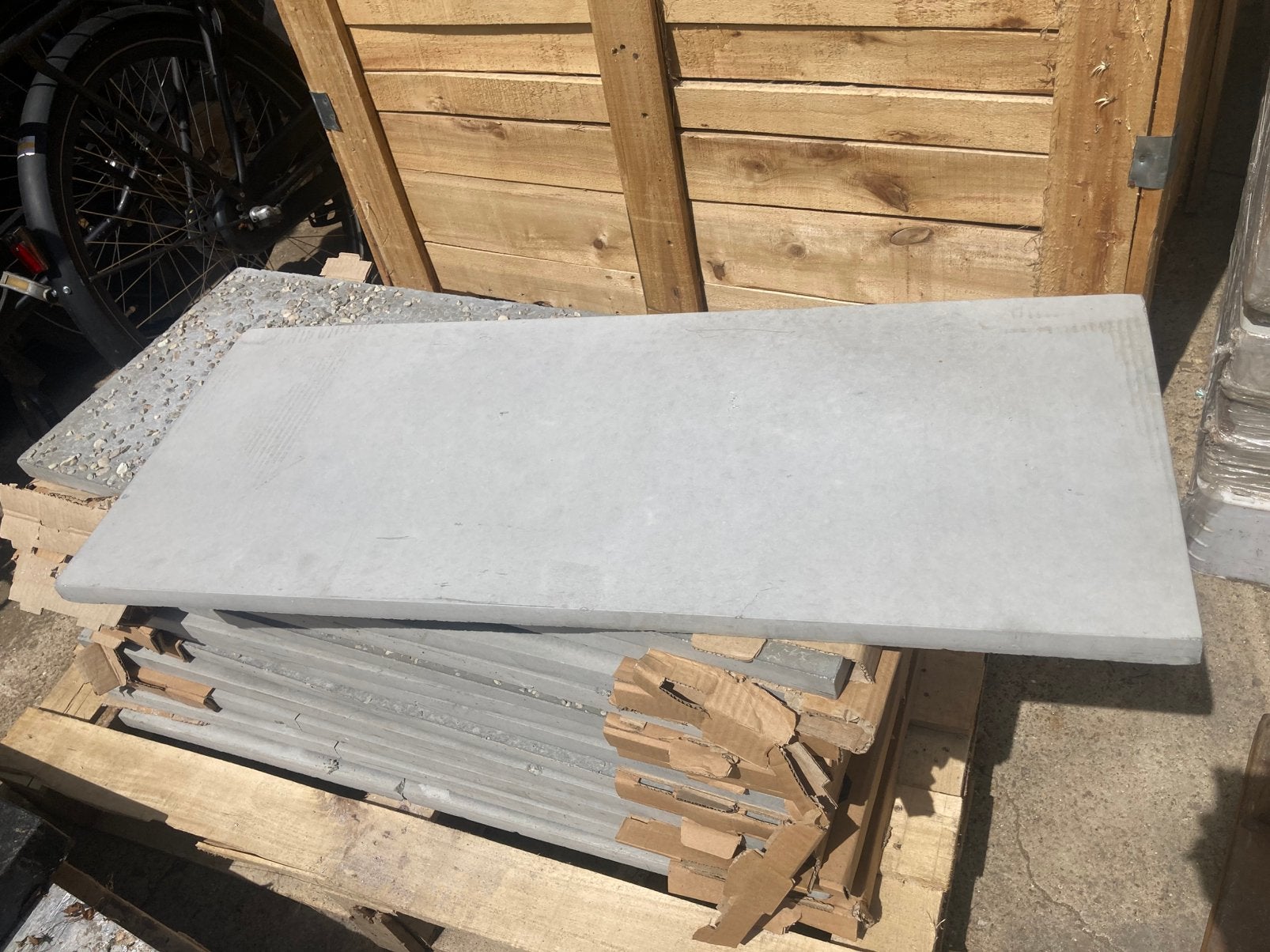 Betontegels 100x40x2,5, Ophalen of Verzenden, Nieuw, Overige materialen