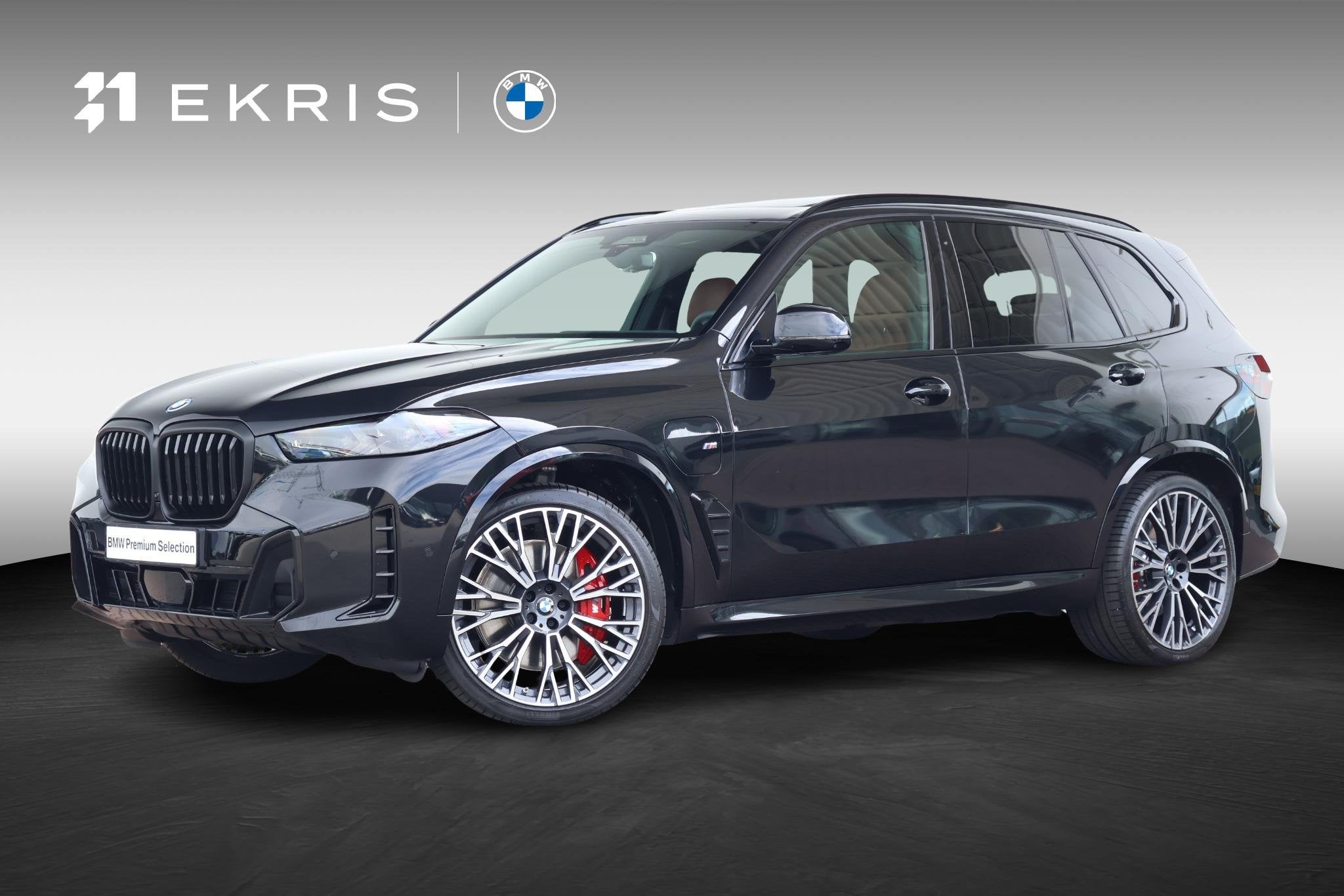 BMW X5 xDrive50e | SoH 100% | M-Sportpakket | Sportpakket Pr, Gebruikt, 2395 kg, Met garantie (alle), Zwart