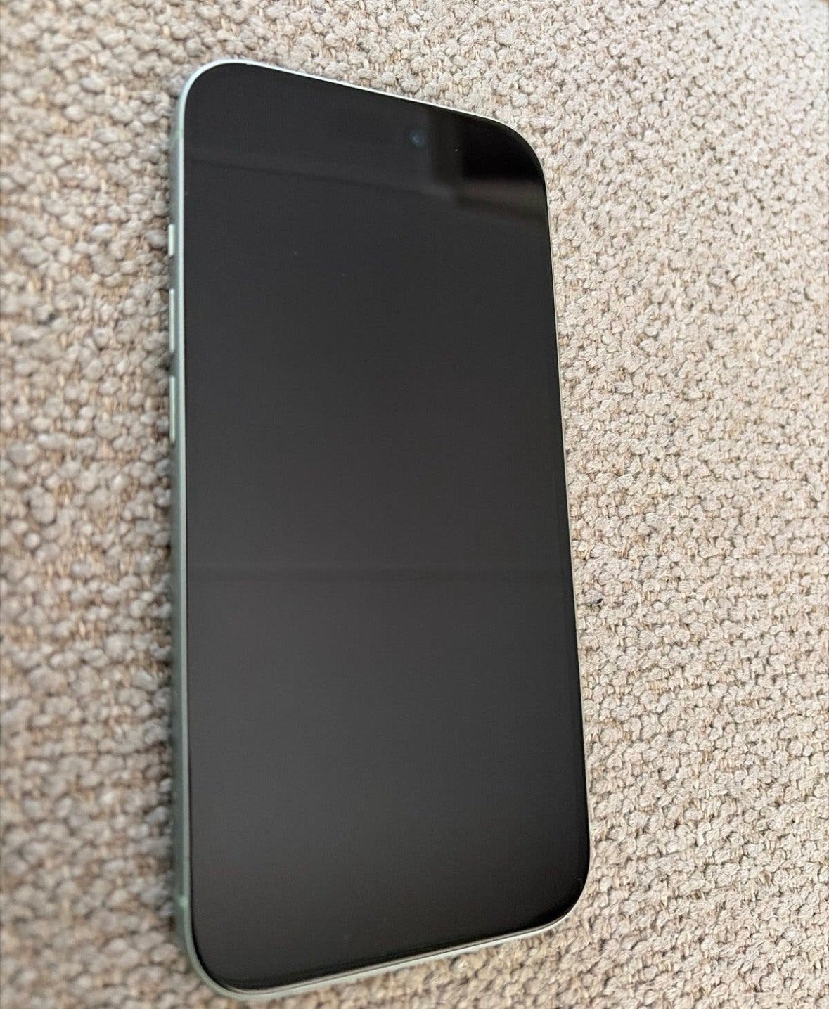 iPhone 15 128GB Lichtgroen - 85% Batterijconditie, Telecommunicatie, IPhone 15, Ophalen of Verzenden, Zonder simlock, Zonder abonnement