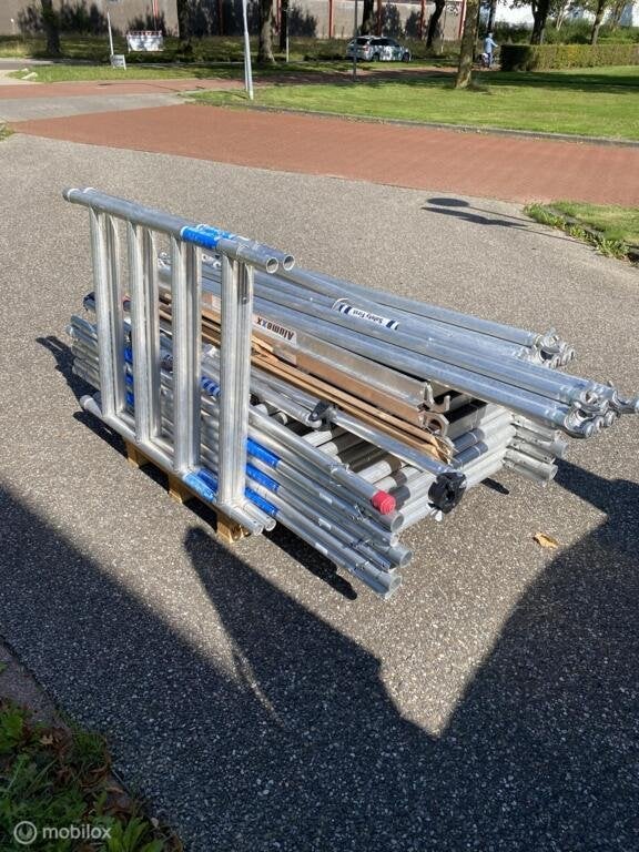 Euroscaffold rolsteiger 135x190x10,20WH, Doe-het-zelf en Verbouw, Ophalen, Gebruikt, Alumexx, Alumexx