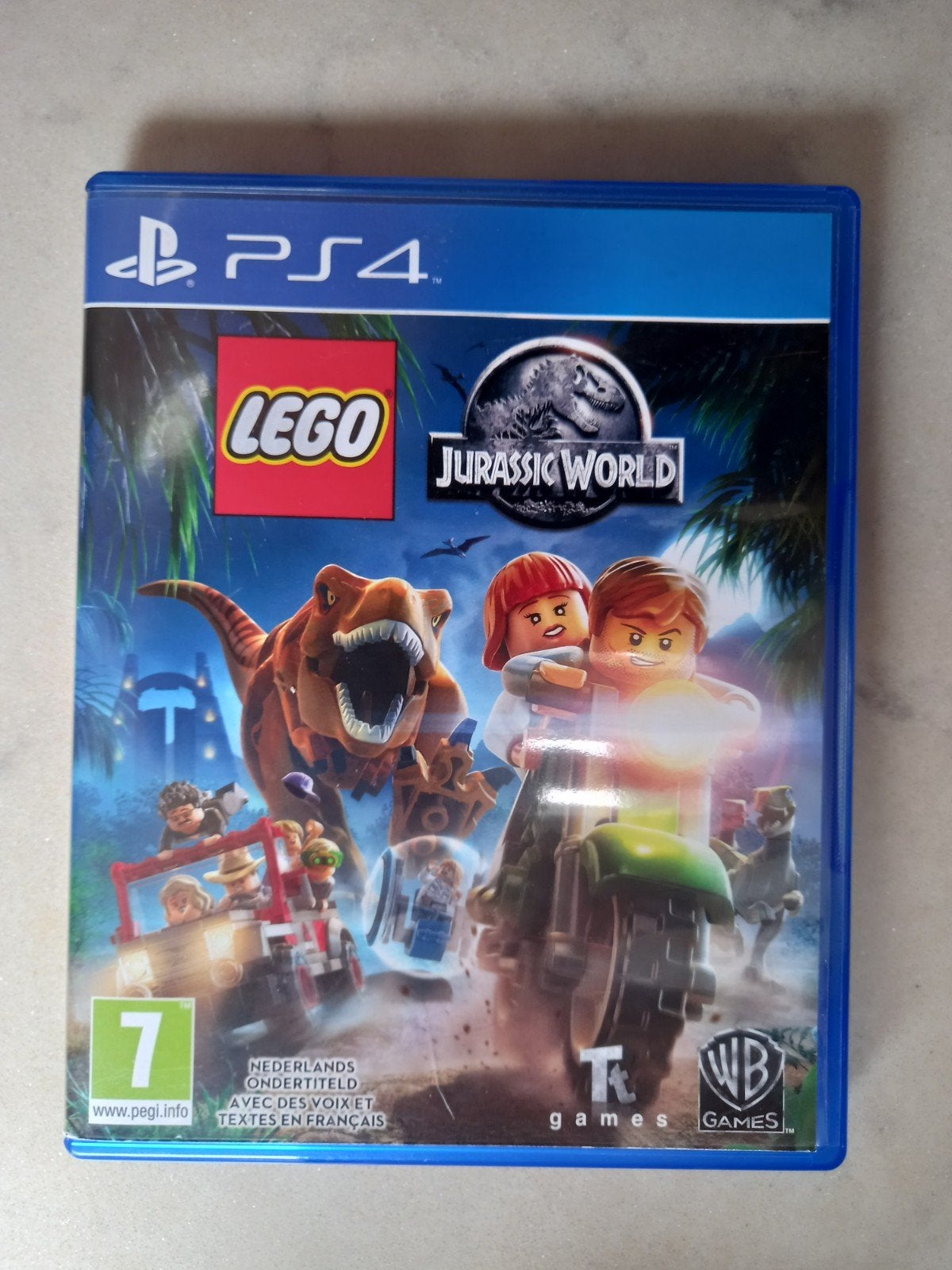 LEGO Jurassic World PS4 - Beleef 4 avonturen!, Avontuur en Actie, 1 speler, Eén computer, Ophalen of Verzenden