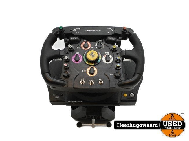 Thrustmaster TX Servo Base + Ferrari F1 Wheel + Race Pedals, Spelcomputers en Games, Thrustmaster, Zo goed als nieuw, https://support.thrustmaster.com/en/contact-en/