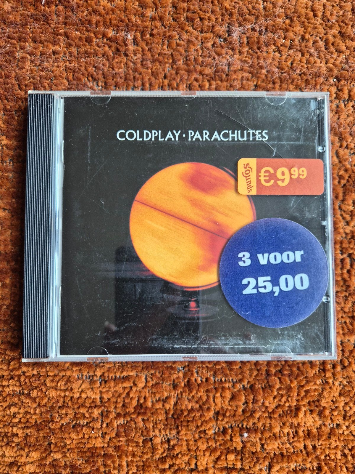 Coldplay - Parachutes CD (Debuutalbum) - Zo goed als nieuw, Ophalen of Verzenden, Zo goed als nieuw