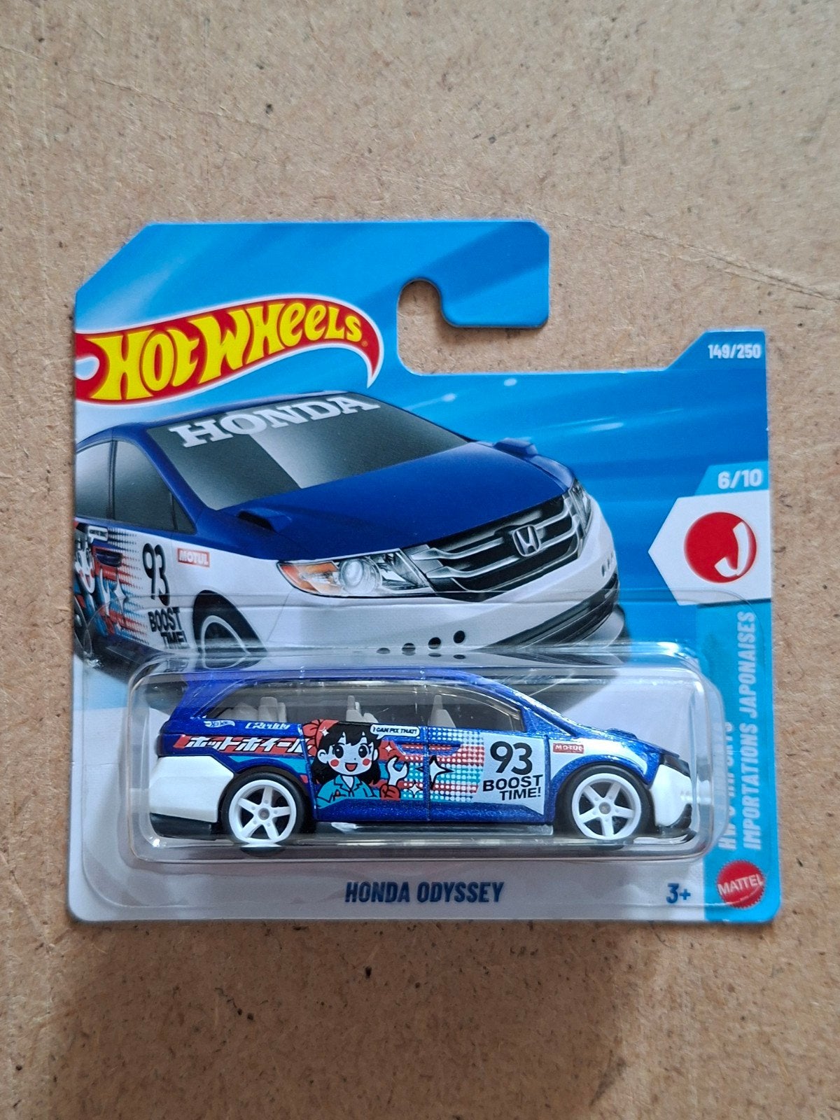 Hot Wheels Honda Odyssey - Custom, met Real Riders Wielen!!, Ophalen of Verzenden, Nieuw, Auto