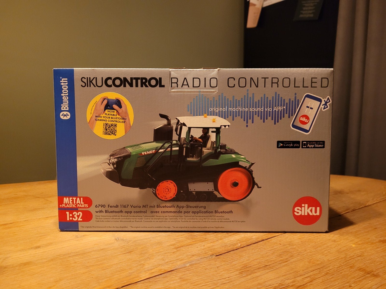 Siku control fendt op rupsen NIEUW, Hobby en Vrije tijd, Ophalen of Verzenden, Nieuw, Tractor of Landbouw, SIKU