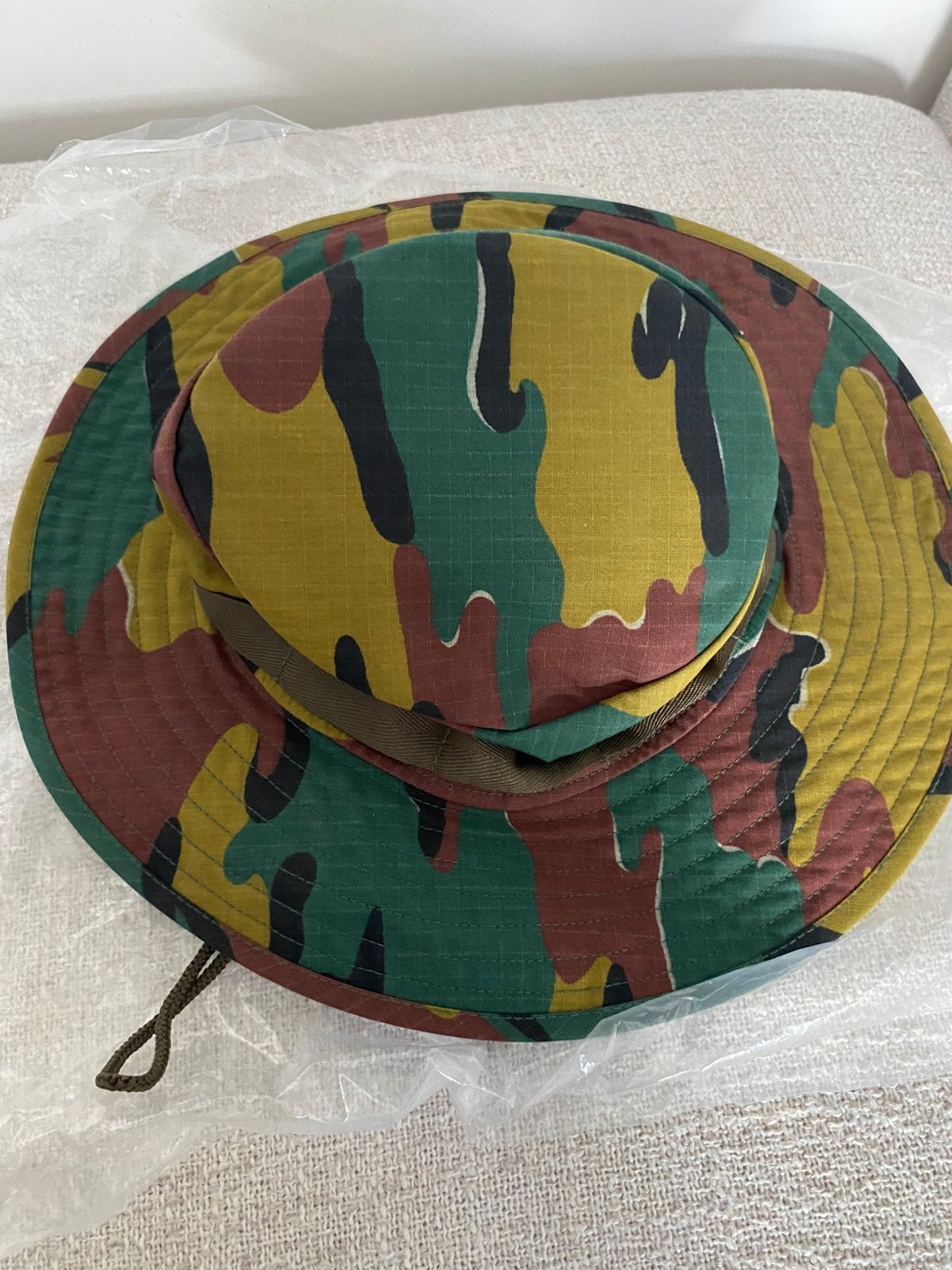 Camouflage jungle hoedje, Ophalen, Nieuw, One size fits all