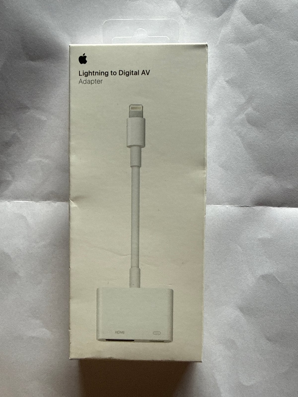 Originele Apple Lightning-naar-digitale-AV-adapter, Ophalen of Verzenden, Nieuw, Snoer of kabel, Apple