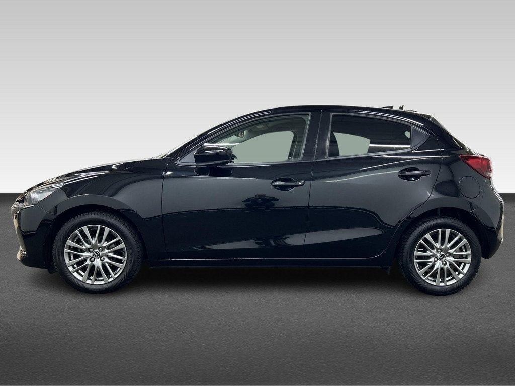 Mazda 2 1.5 Skyactiv-G Luxury, Auto's, Mazda, Voorwielaandrijving, Stof, 4 cilinders, Zwart