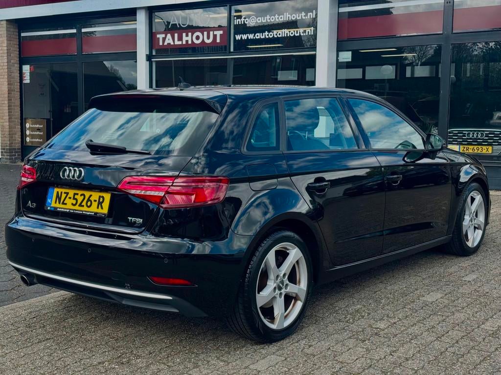 Audi A3 Sportback 1.0 TFSI Sport Lease Edition | NAVI, LED,, Stof, Zwart, Origineel Nederlands, Bedrijf