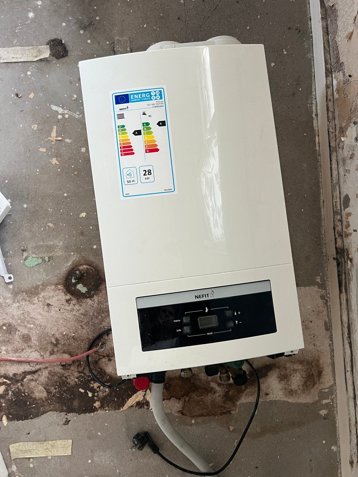 CV-ketel met thermostaat 6 jaar oud. Weinig gebruikt!, Ophalen, Gebruikt, Hoog rendement (Hr), Cv-ketel of Combi-ketel