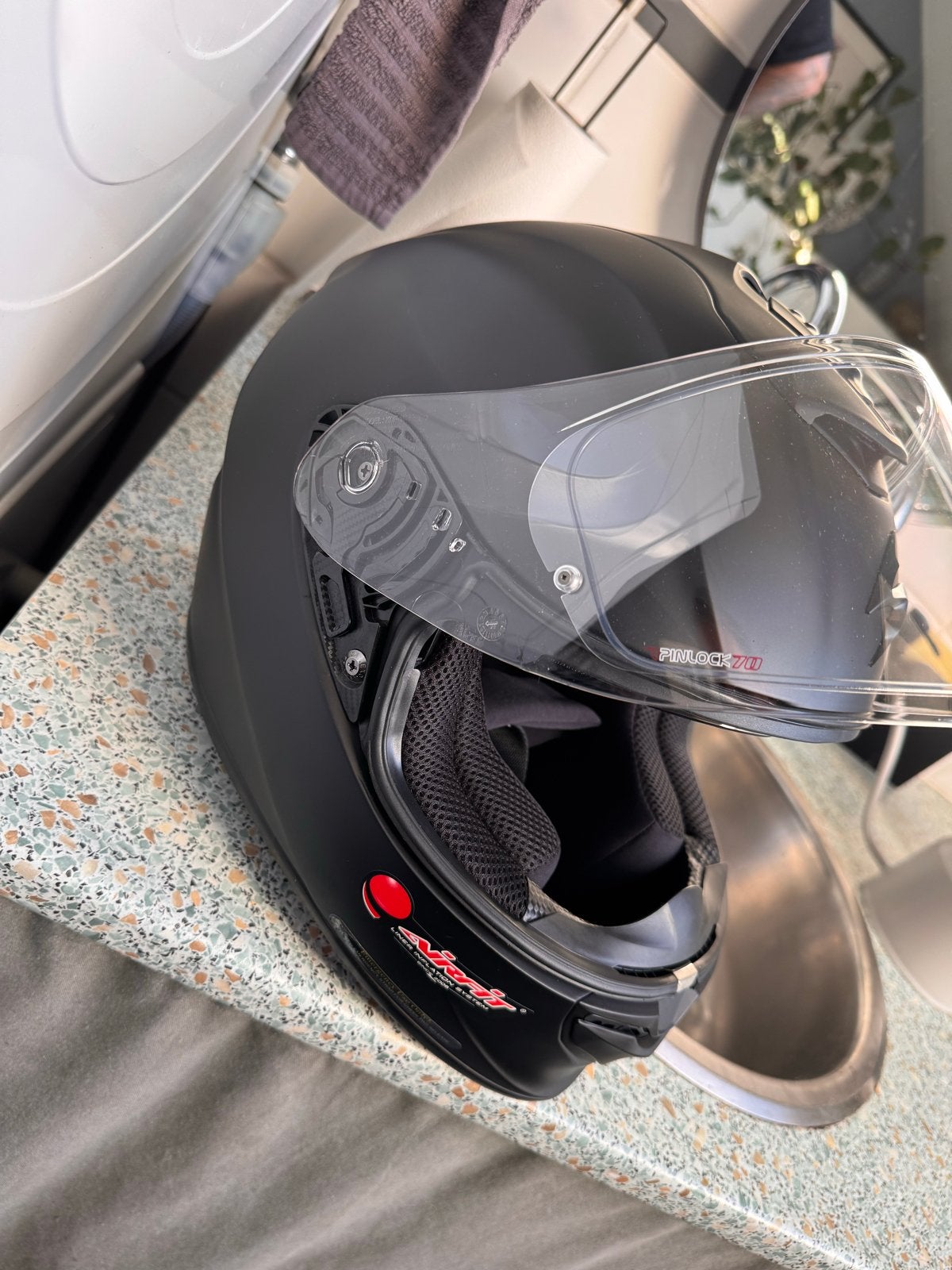 Scorpion EXO-1400 Air motorhelm - Zo goed als nieuw, maat S, Heren, Integraalhelm, S, Tweedehands