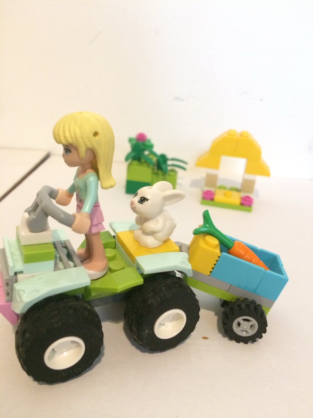 Lego Friends 3935 Stephanie's Pet Patrol met konijn, Verzenden, Gebruikt, Overige merken