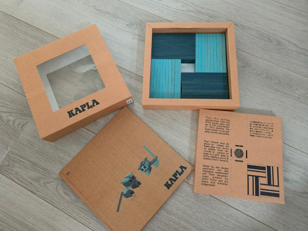 Kapla blauw, Kinderen en Baby's, Speelgoed | Bouwstenen, Ophalen of Verzenden, Zo goed als nieuw