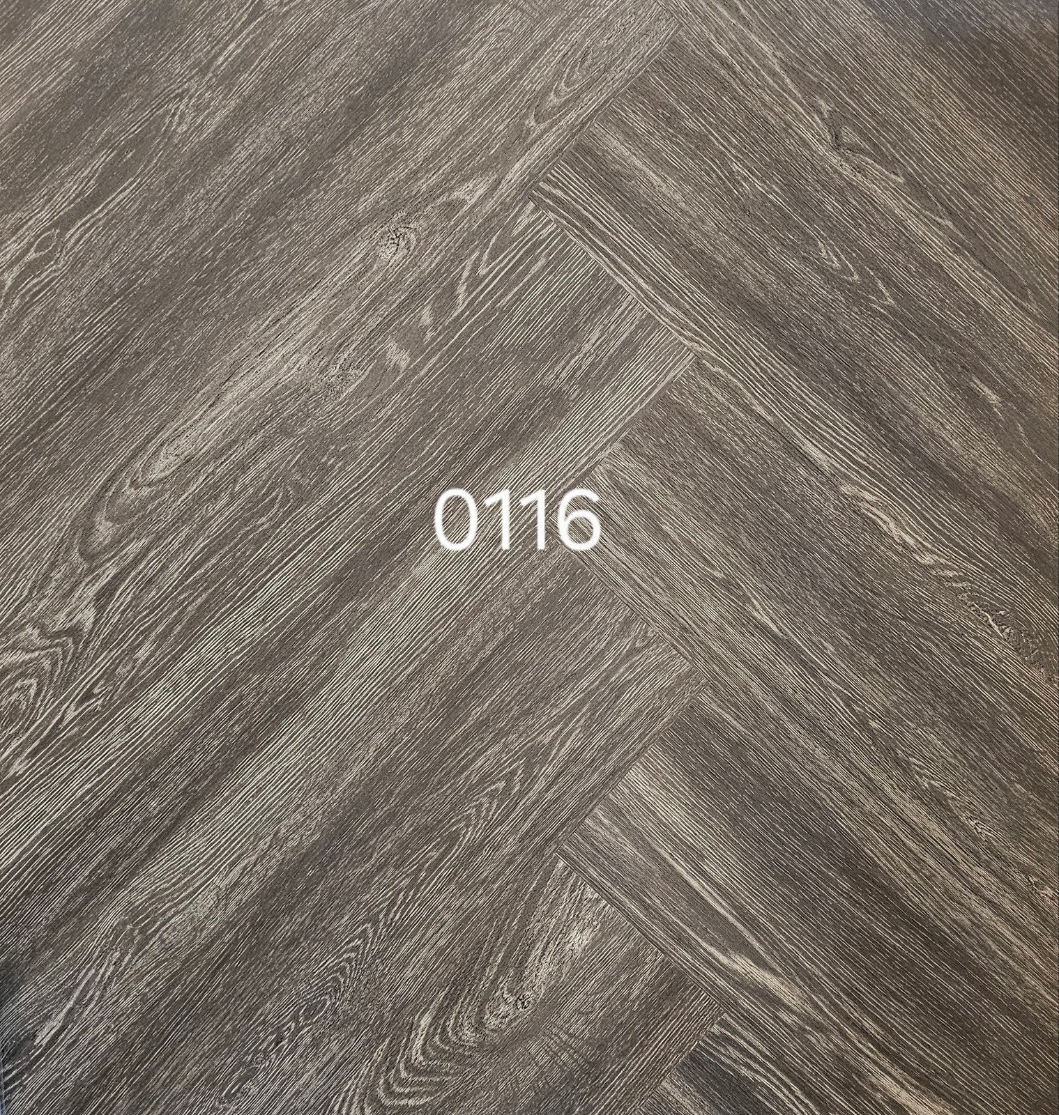 €8.99 per m² (Klik Visgraat PVC) Black Antraciet, Ophalen, 75 m² of meer, Overige typen, Nieuw