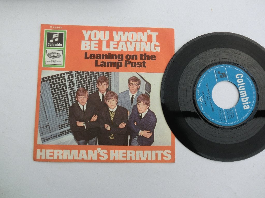 Herman Hermits You won't be leaving, 7 inch, Single, Ophalen of Verzenden, Zo goed als nieuw