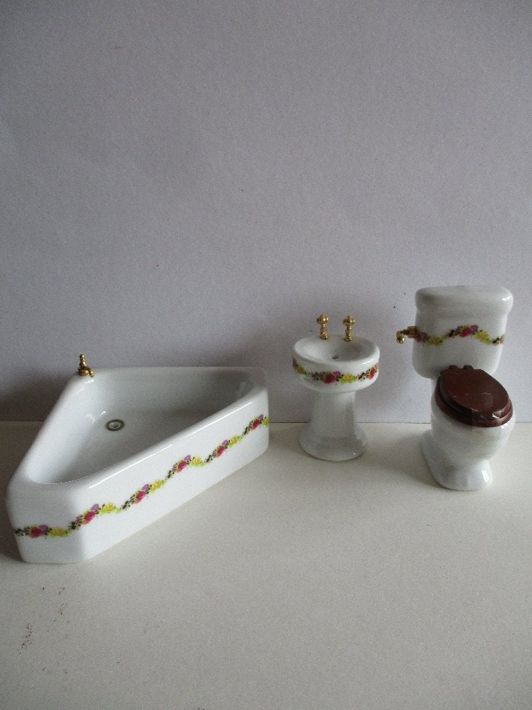 poppenhuis badkamer set voor Lundby popje komt niet mee, Ophalen of Verzenden, Zo goed als nieuw, Decoratie