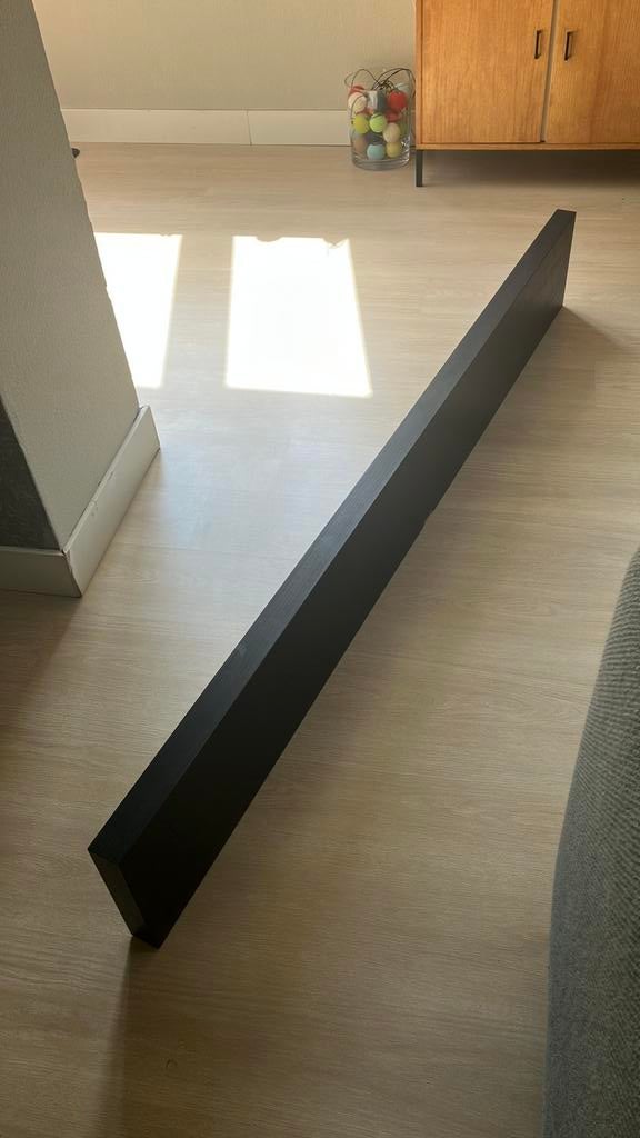 Ikea Lack wandplank 190 zwartbruin, Ophalen, Zo goed als nieuw