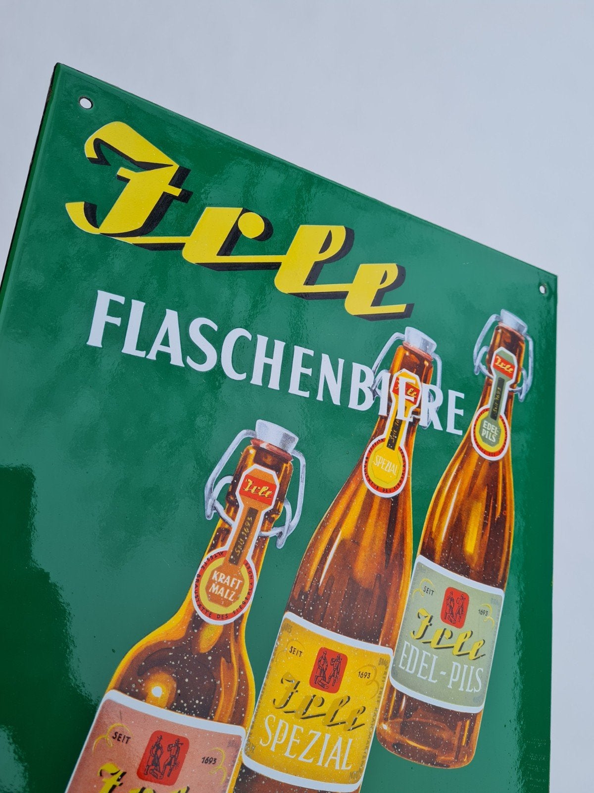 emaille bord Tree bier, Verzamelen, Ophalen of Verzenden