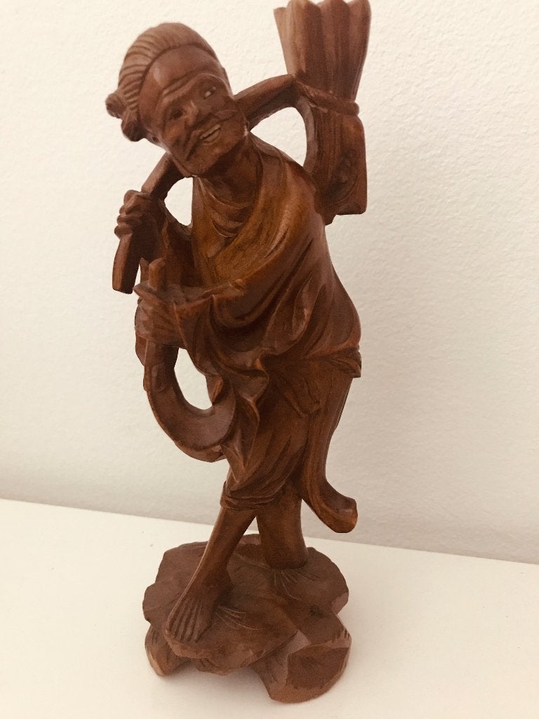 Japans beeld, Minder dan 20 cm, Art deco, Ophalen of Verzenden, Handgemaakt