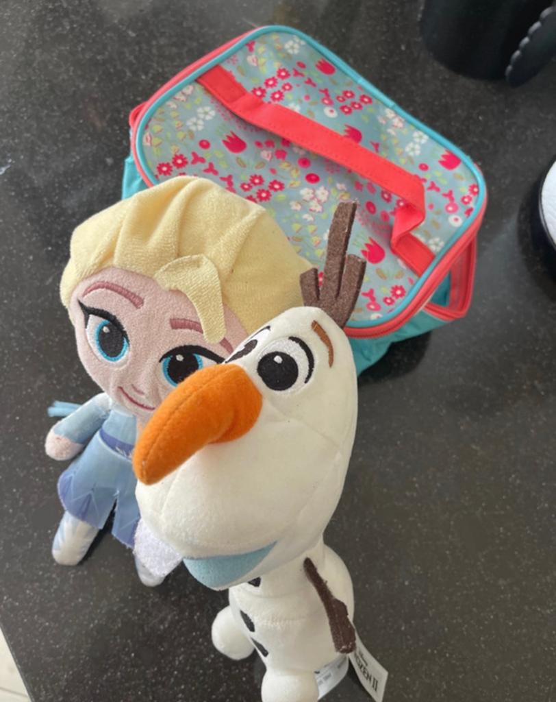 Twee frozen knuffeltjes, Ophalen of Verzenden, Zo goed als nieuw, Overige typen