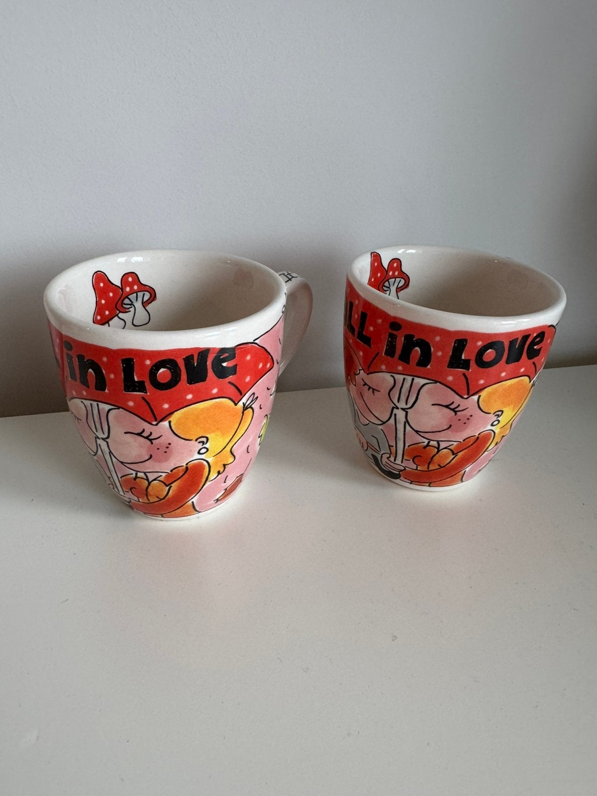 Blond Amsterdam 'Fall in Love' Mokken / Bekers, Ophalen of Verzenden, Zo goed als nieuw, Modern, Kop(pen) en/of Schotel(s)