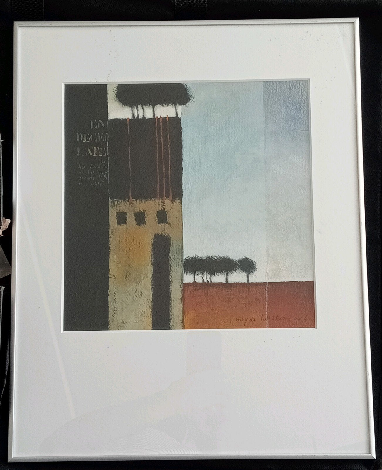 Magda Luttikhuizen origineel schilderij 2004, Ophalen of Verzenden