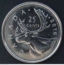 Canada - 25 cent 2016 - Circulated, Verzenden, Noord-Amerika, Losse munt