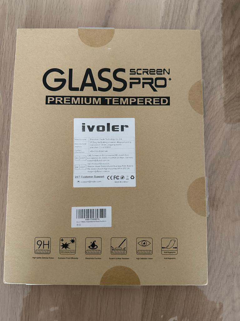 iVoler Glass Screen Protector voor Honor Pad X9/X8 Pro, Ophalen of Verzenden, Nieuw