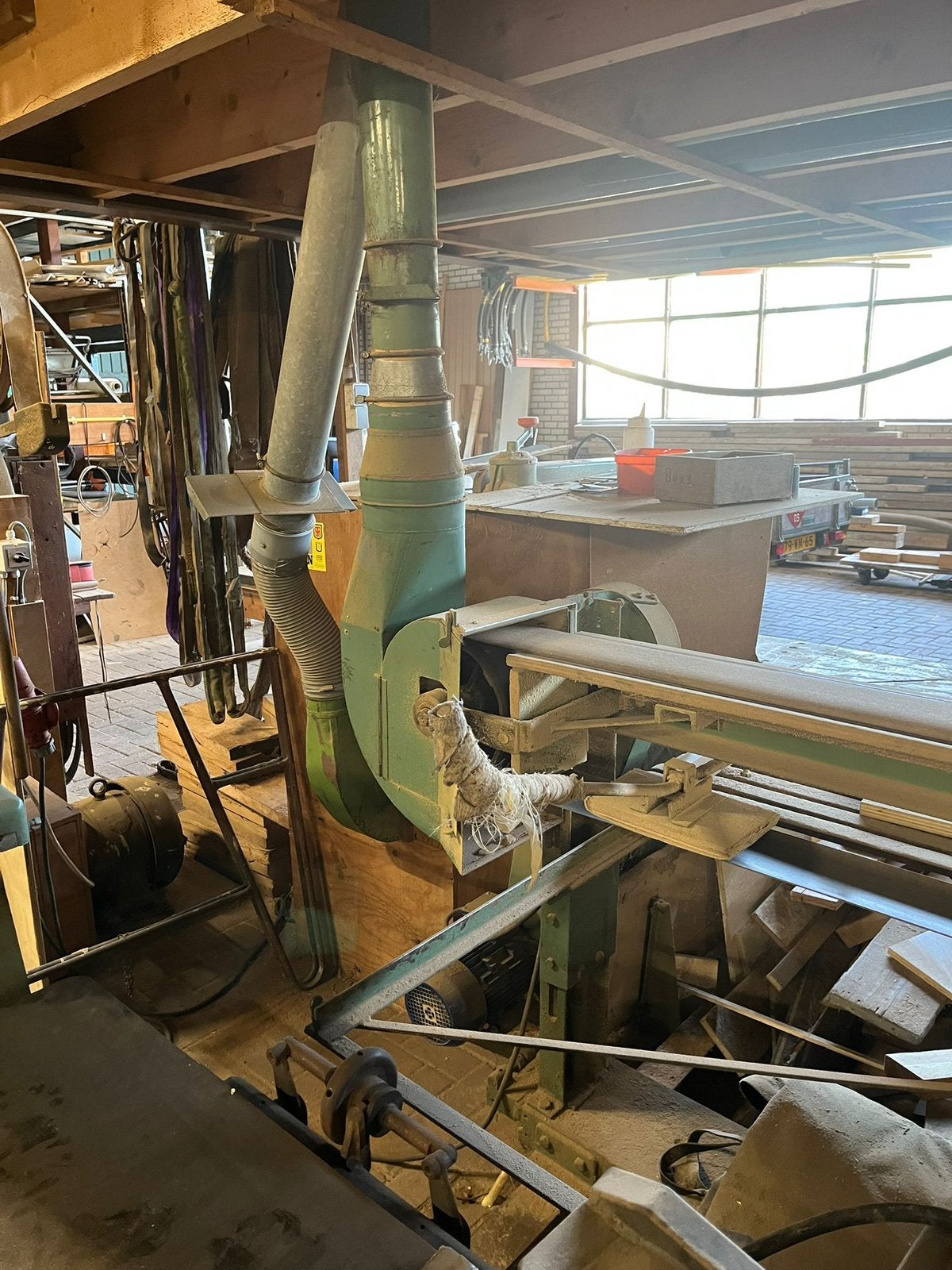 Langeband schuurmachine., Doe-het-zelf en Verbouw, Ophalen