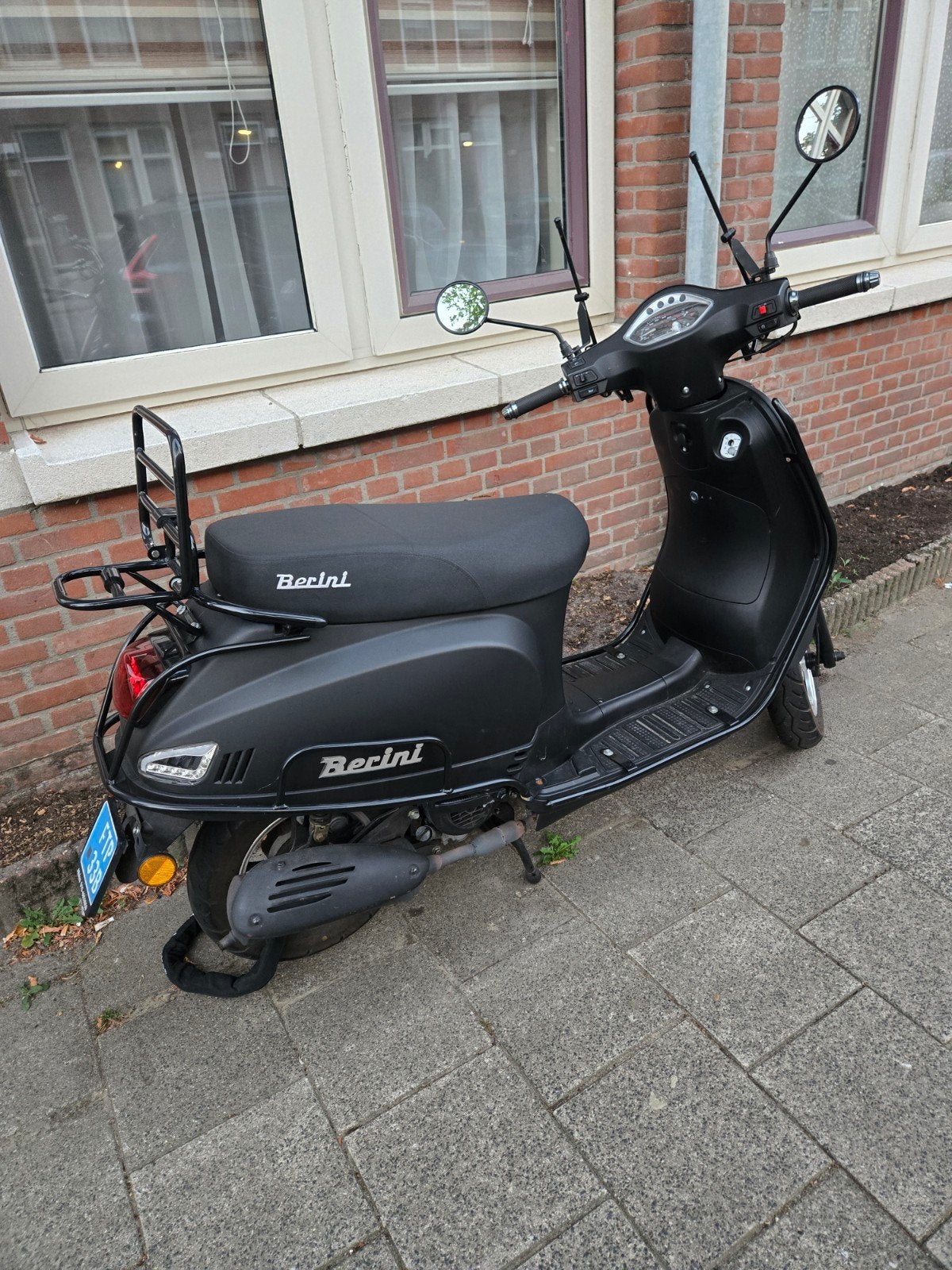 Berini Scooter 2025 - 4000 km met Windscherm, Ophalen, Zo goed als nieuw, Berini