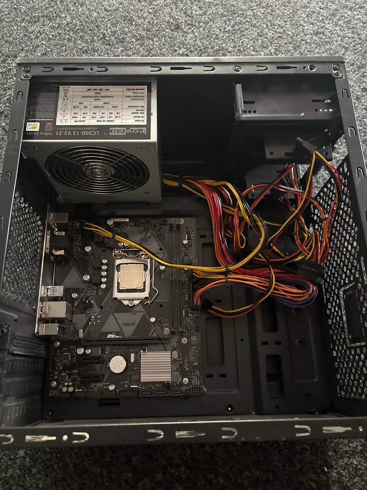 PC onderdelen: Moederbord, CPU, Voeding (werkend), Computers en Software, Ophalen, Gebruikt, Intel, DDR4