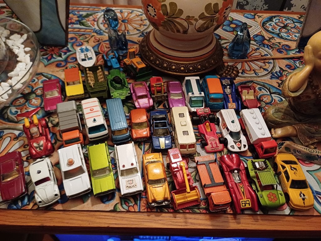 matchbox  corgi  allemaal jaren 70 .mooie modellen., Ophalen of Verzenden, Zo goed als nieuw, Auto