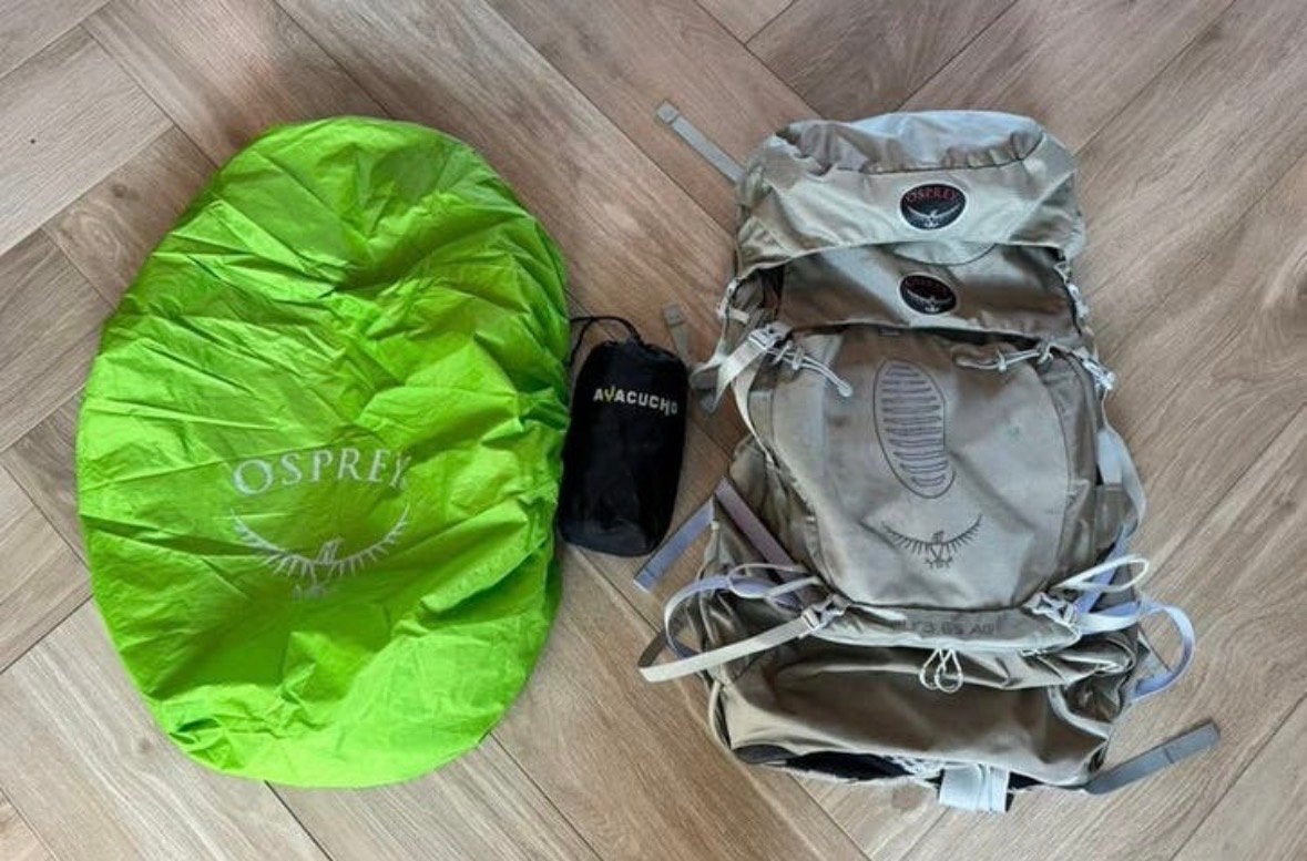Osprey Aura 65 backpack compleet pakket voor backpack reis, Overige merken, 40 cm of meer, Gebruikt, Ophalen of Verzenden