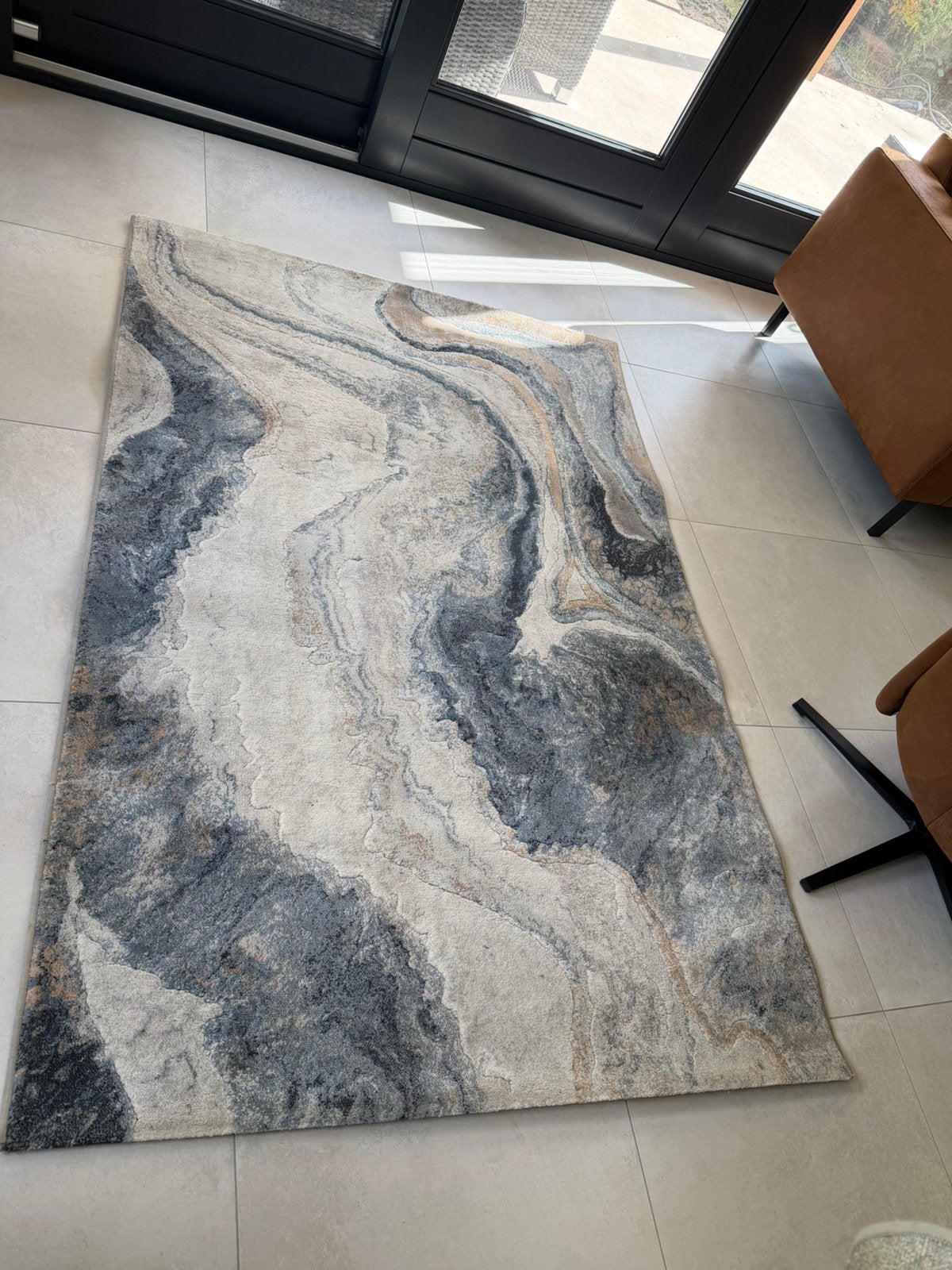 Modern vloerkleed Aspen 133 x 195 cm, Huis en Inrichting, Ophalen, 150 tot 200 cm, 200 cm of meer, Zo goed als nieuw