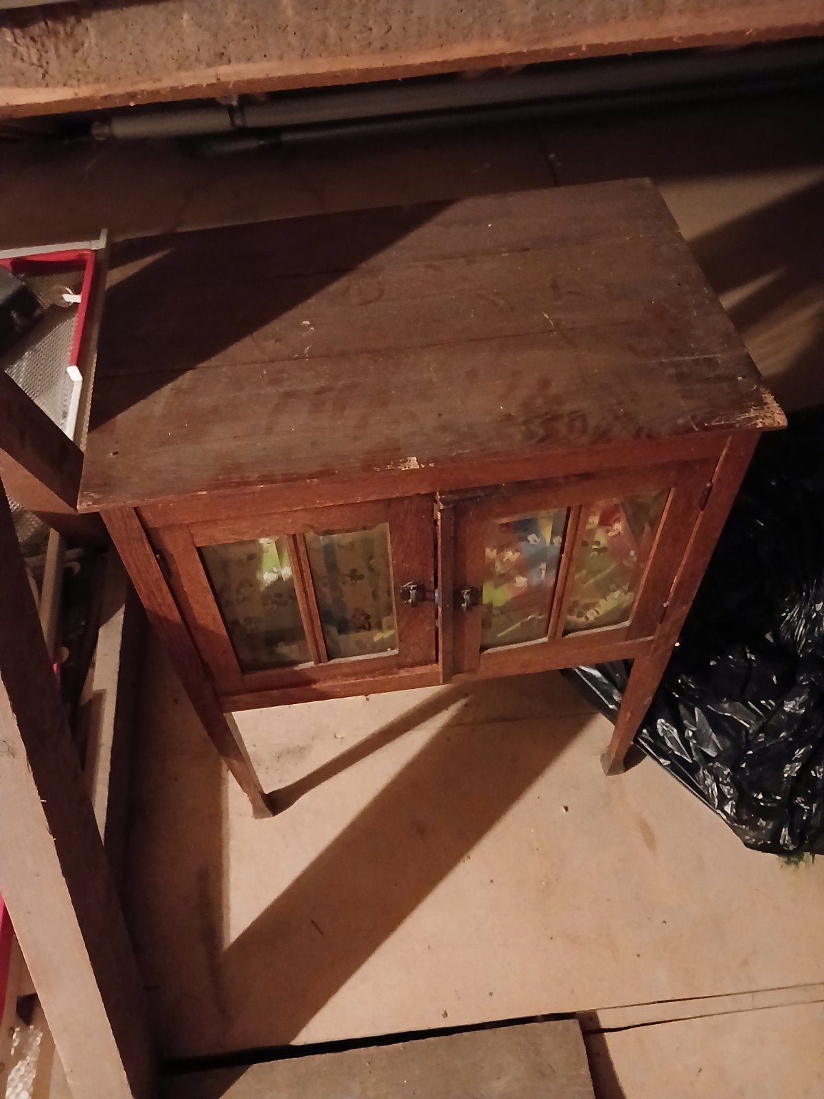 Vintage theekastje / bijzettafel, Ophalen of Verzenden