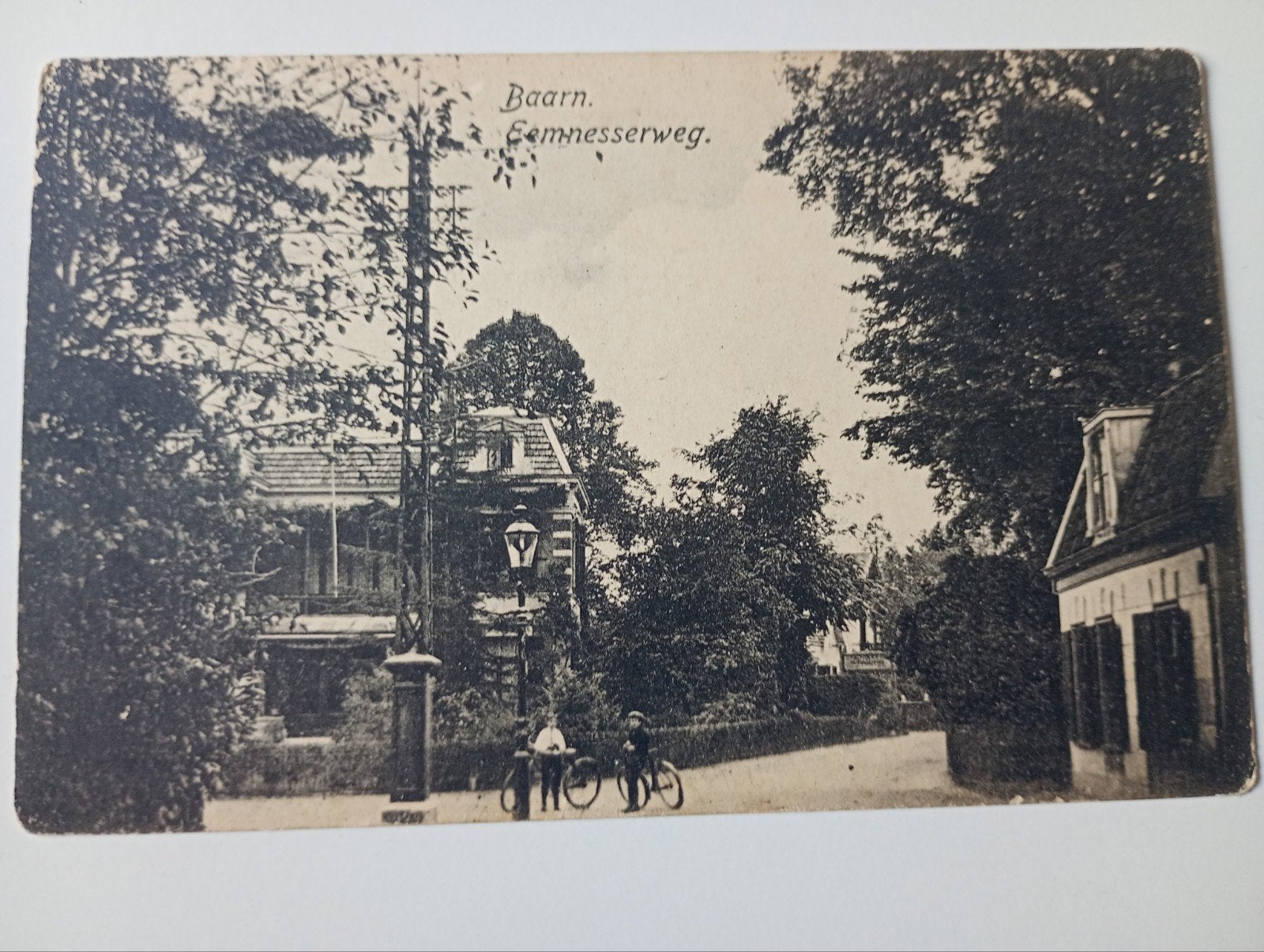 Baarn Eemnesserweg 1922, Verzamelen, Ophalen of Verzenden, 1920 tot 1940, Gelopen, Utrecht