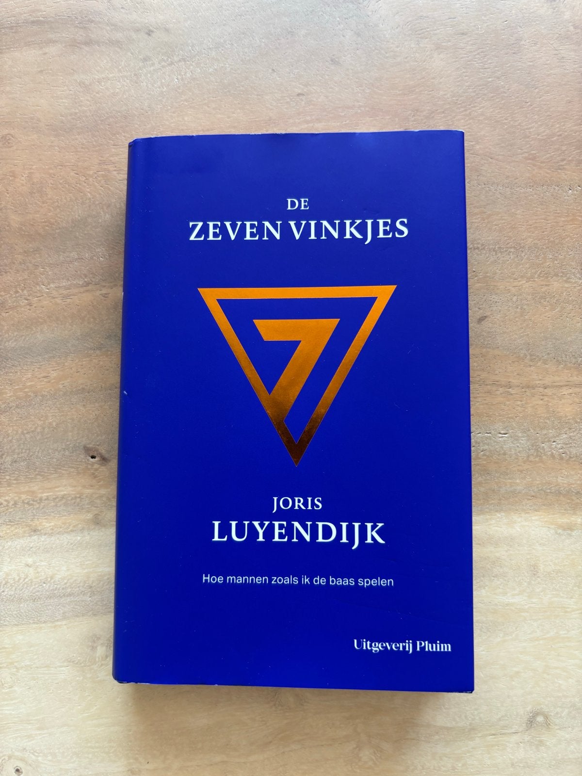 De Zeven Vinkjes - Joris Luyendijk (Zo goed als nieuw), Ophalen of Verzenden, Zo goed als nieuw, Nederland