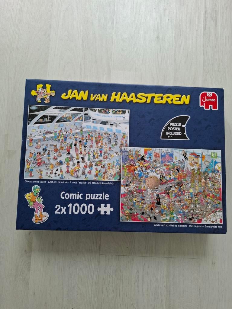 Jan van Haasteren geef ons de ruimte en net als in de film, Ophalen, Gebruikt