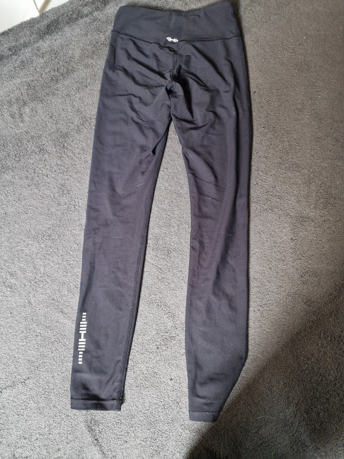 Zwarte sportlegging - Maat S9, Maat 38/40 (M), Zwart, Ophalen of Verzenden, Gedragen