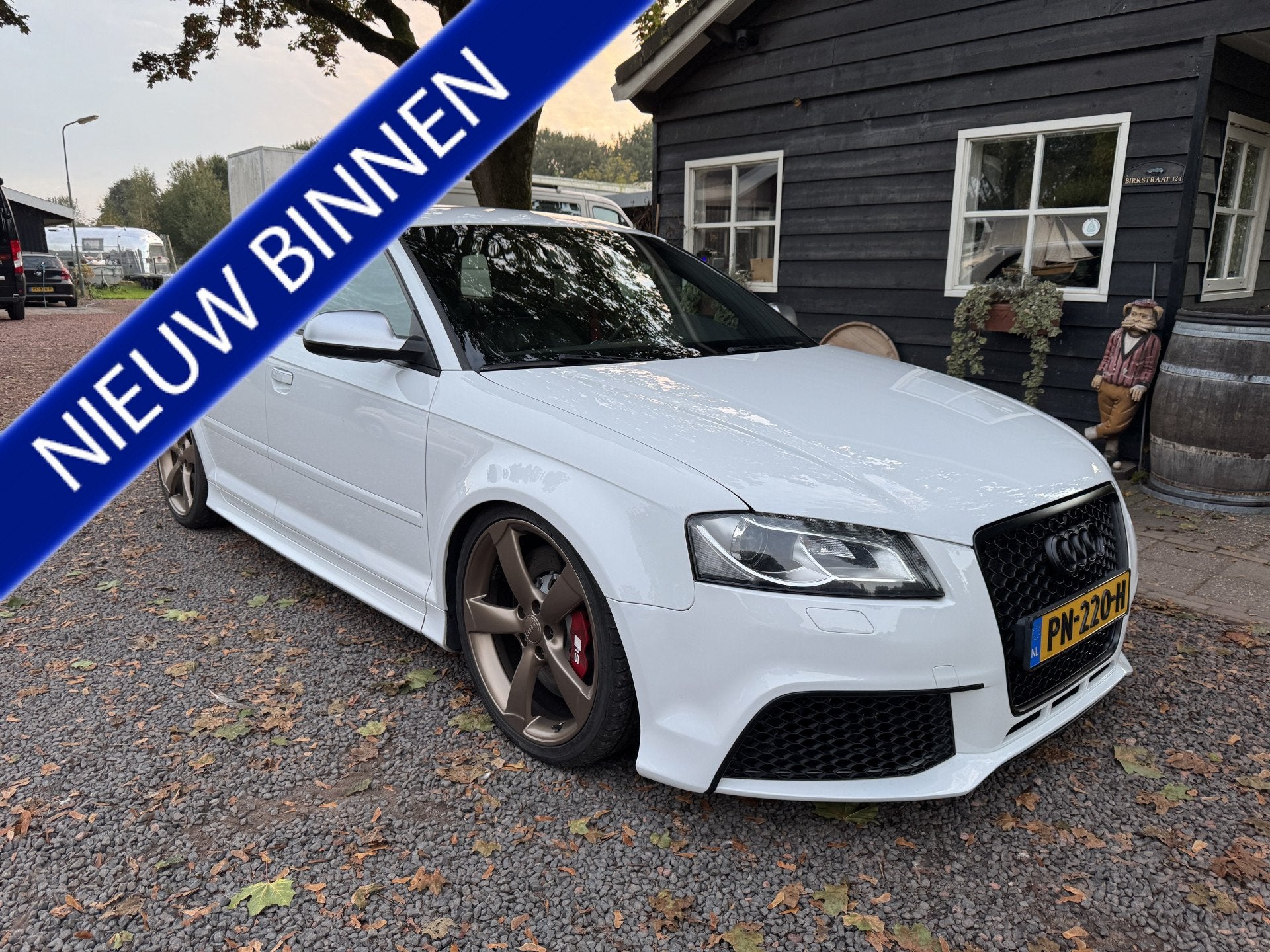 Audi RS3 Sportback 2.5 T Quattro Exclusive (bj 2012), Auto's, Automaat, Euro 5, Gebruikt, Zwart
