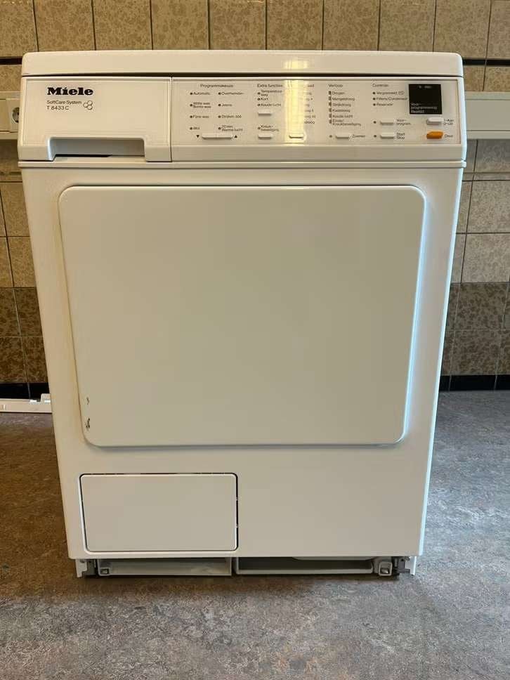 Miele T8433c wasdroger - droger, Witgoed en Apparatuur, Overige Witgoed en Apparatuur, Ophalen, Gebruikt
