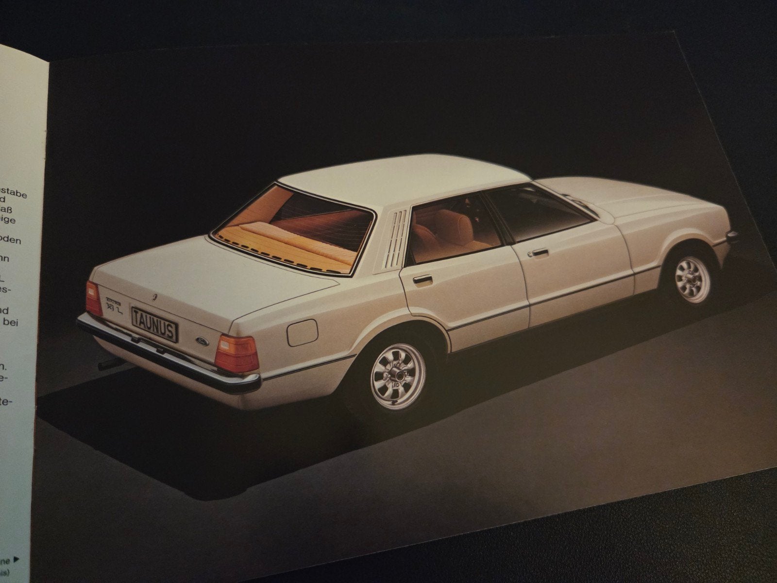 Brochure Ford Taunus 1978, Ophalen of Verzenden, Zo goed als nieuw, Ford