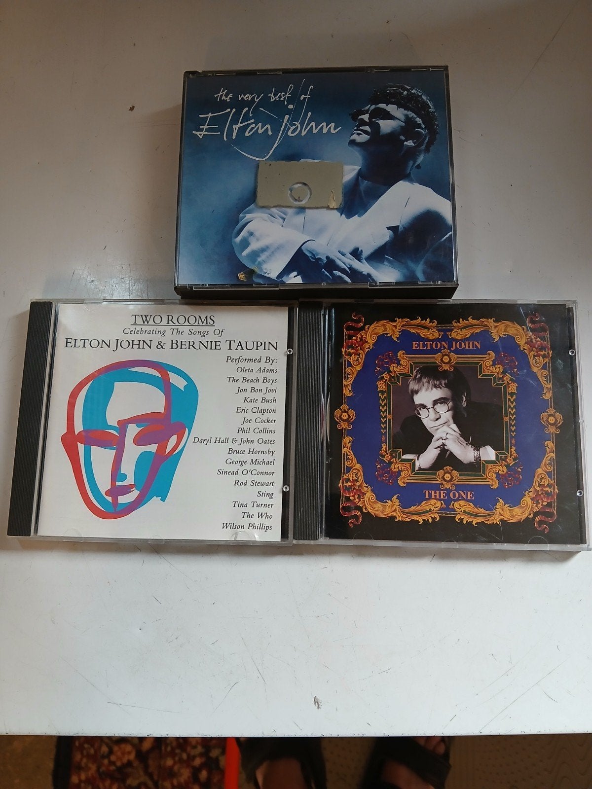 Elton John CD's: Two Rooms, The One & The Very Best Of, Ophalen of Verzenden