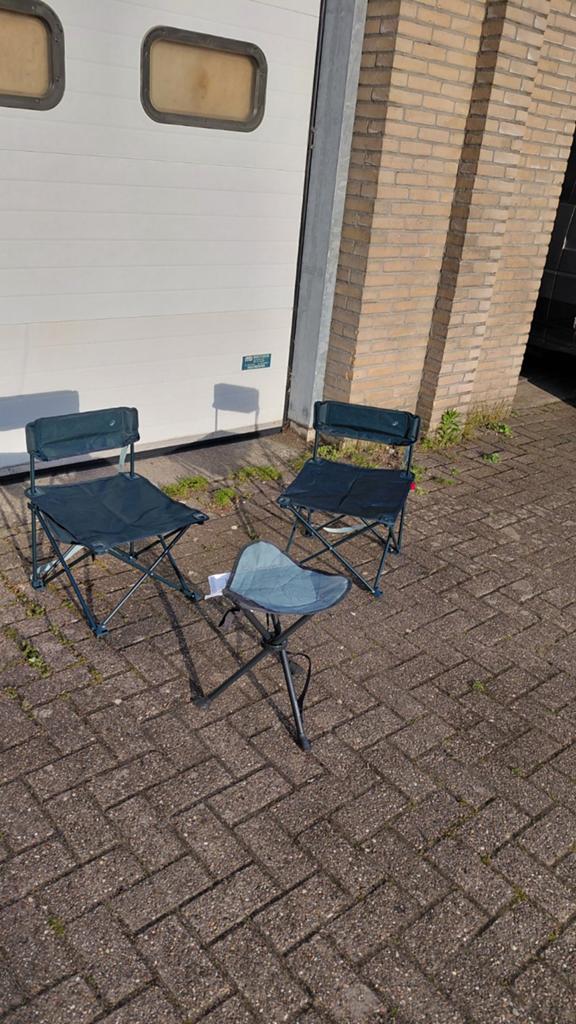 Decathlon camping stoeltjes, Ophalen of Verzenden, Zo goed als nieuw, Campingstoel