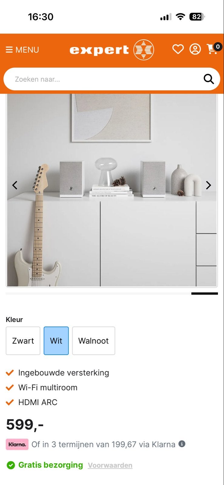 Nieuw: Audio Pro A28 Wireless Multiroom Speakers Wit, Audio, Tv en Foto, Luidsprekers, Overige merken, Nieuw, Ophalen of Verzenden
